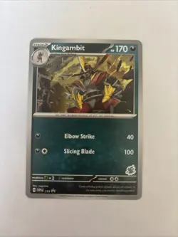 Kingambit SVP 113 Black Star Promo Stamp Battle Academy 2024 - Pokemon - Image 1