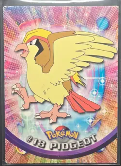 Pokemon Topps Pidgeot #18 TV Animation Series Blue Logo (HP) - Image 1