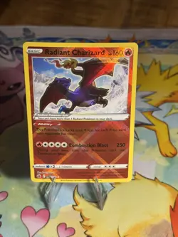 🔥 Radiant Charizard 020/159 Radiant Rare Crown Zenith Pokemon TCG MINT 🔥 - Image 2