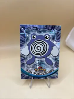 Poliwhirl #61 1999 Topps Pokemon TV Animation Edition Series 1 Blue Logo - Image 2