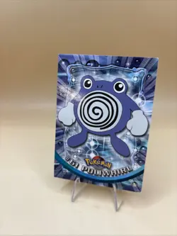 Poliwhirl #61 1999 Topps Pokemon TV Animation Edition Series 1 Blue Logo - Image 3