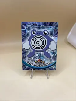 Poliwhirl #61 1999 Topps Pokemon TV Animation Edition Series 1 Blue Logo - Image 4