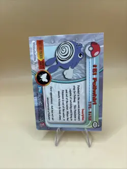 Poliwhirl #61 1999 Topps Pokemon TV Animation Edition Series 1 Blue Logo - Image 5