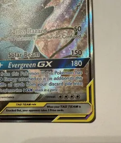 Pokemon TCG Celebi & Venusaur GX SM167 Promo Tag Team - Image 2