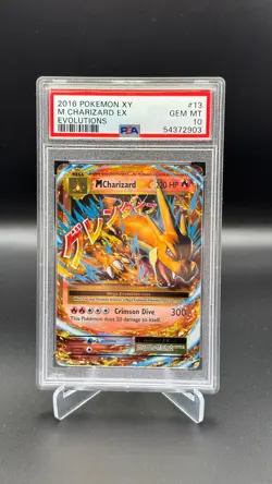 2016 Pokemon XY Evolutions M Charizard EX #13 - GEM MINT PSA 10 - Image 1