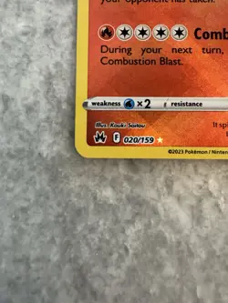 Pokemon TCG Radiant Charizard Crown Zenith 020/159 Holo Radiant Rare NM - Image 2