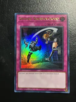 Different Dimension Ground DUDE-EN045 Ultra Rare 1st Edition Yugioh NM HOLO - Image 1