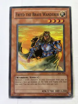 Freed the Brave Wanderer IOC-014 Super Rare Unlimited Edition nm - Image 1