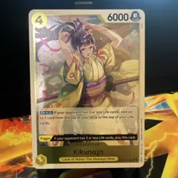 Kikunojo OP06-104 Wings of the Captain One Piece English NM R Foil Holo - Image 1