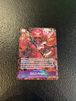 Gol.D.Roger Alternate Art One Piece CCG OP13-064 Carrying On His Will - Image 1
