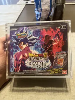 Dragon Ball Super Card Game REALM OF THE GODS Booster Box (24 Packs) SEALED - Image 1