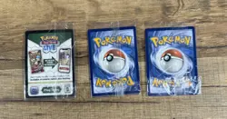 Sprigatito Ex SVP 087, Pawmot Ex 073/197, Maushold Ex 155/182 Promo Cards Sealed - Image 2