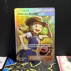 Pokemon Breeder - 73/73 - Ultra Rare - Shining Legends - Pokemon Card - NM/M - Image 1