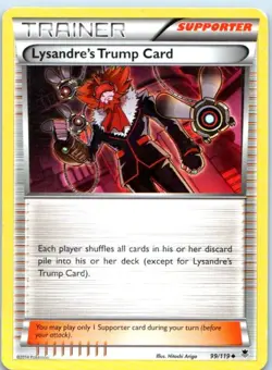 Lysandre's Trump Card - 99/119 Uncommon 2014 English - Image 1