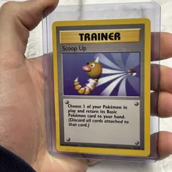 Scoop Up - 78/102 - Pokemon Base Set Unlimited Rare Card WOTC LP+ Vintage Vtg - Image 2