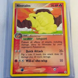 Ninetales 22/101 Rare EX Hidden Legends 2004 Vintage Pokemon Card Near Mint - Image 1