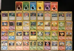 Base Set Pokemon Cards Bundle x 46 Good Condition 1999 WOTC - Image 2