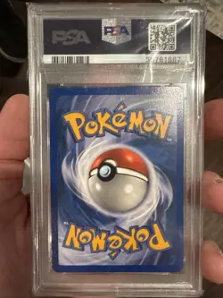 Pokemon TCG Magmar EX Ruby and Sapphire Holo Ultra Rare Card 100/109 PSA 9 - Image 2