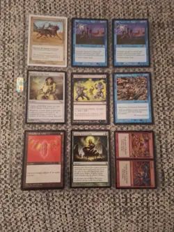 Magic the Gathering MTG Ruby Medallion Artifact Tempest Rare French card - Image 1