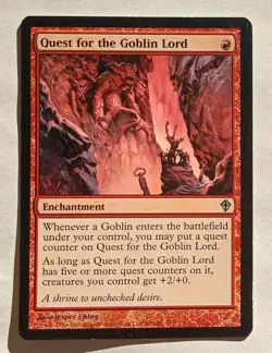Magic MTG - Quest for the Goblin Lord - Worldwake - LP - Image 1