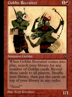 Visions Goblin Recruiter - Image 1