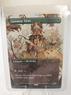 MTG Magic the Gathering Llanowar Elves An Encyclopedia of Magic #0012 NM - Image 1