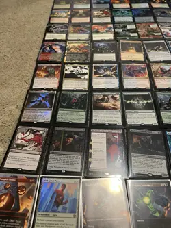 MTG Spider-Man Huge Lot Mythic rare/rares/uncommon/commons/lands/ No Duplicates - Image 1