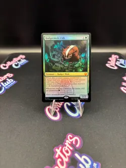 MTG Avatar The Last Airbender Badgermole Cub Foil 0167 Mythic Rare TLA NM - Image 1