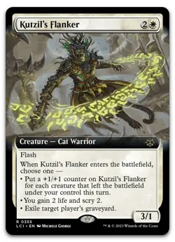 Kutzil's Flanker (Extended Art) #355 (NM) Lost Caverns of Ixalan LCI Magic MTG - Image 1