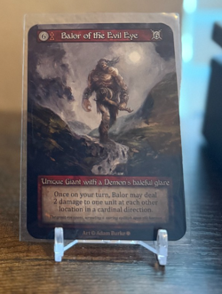 Sorcery Contested Realms - Gothic - Balor of the Evil Eye NM - Image 1