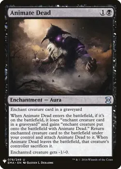 Animate Dead U The List Reprints Regular NM - Image 1