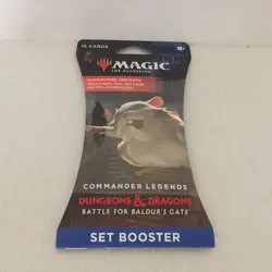 NEW Magic the Gathering Commander Legends D&D Battle for Baldur's Gate Set Boost - Image 1