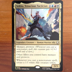 Sokka, Tenacious Tactician - Prerelease Foil Promo - Avatar TLA MTG - Image 1