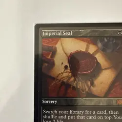 MTG: Imperial Seal : MTG *Foil Etched* Double Masters 2022 #439 / NM - CEDH - - Image 2