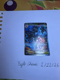 Mega Charizard X EX SIR 125/094 Phantasmal Flames English Pokemon TCG - Image 3