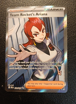 Pokemon TCG, Destined Rivals Team Rocket's Ariana 224/182 Near Mint - Image 1