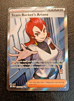 Pokemon TCG, Destined Rivals Team Rocket's Ariana 224/182 Near Mint - Image 2