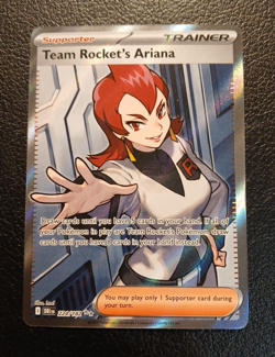 Pokemon TCG, Destined Rivals Team Rocket's Ariana 224/182 Near Mint - Image 3