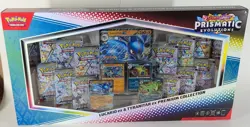 Pokemon Prismatic Evolutions Lucario ex & Tyranitar ex Premium Collection Sealed - Image 1
