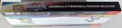 Pokemon Prismatic Evolutions Lucario ex & Tyranitar ex Premium Collection Sealed - Image 4