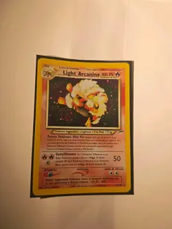 Pokemon Light Arcanine Holo 12/105 - Neo Destiny Ita 2000 - Rara Vintage LP - Image 4