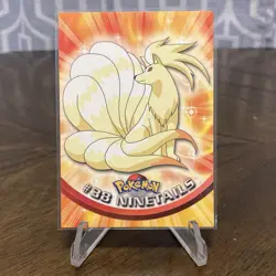 Ninetails #38 - 1999 Topps Pokemon Series 1 Blue Logo Non-Holo NM - Image 1