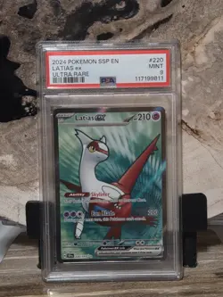 Pokemon PSA 9 MINT Latias ex 220/191 Surging Sparks Ultra Rare - Image 1