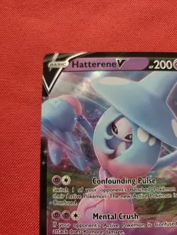 Pokemon: Hatterene V SWSH055 Sword & Shield Black Star Promo 2020 - MINT - F89 - Image 3