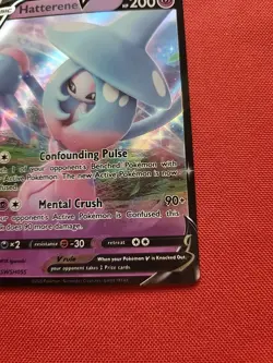 Pokemon: Hatterene V SWSH055 Sword & Shield Black Star Promo 2020 - MINT - F89 - Image 5