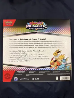Pokemon TCG: Scarlet & Violet Prismatic Evolutions Poster Collection Box - Image 2