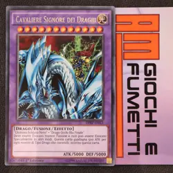 CAVALIERE SIGNORE DEI DRAGHI in italiano YUGIOH rara yu-gi-oh! UN VERO AFFARE - Image 1