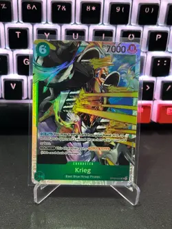 Krieg - OP03-025 - Super Rare - One Piece TCG - Pillars of Strength - Image 1