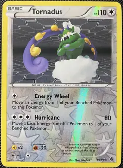 Tornadus 89/98 Emerging Powers Reverse Holo - Pokemon Card - Image 1