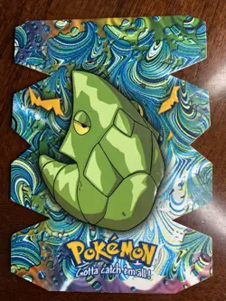 2000 Topps Pokemon TV Animation Series 2 #11 Metapod Die Cut Card EV2 of 12 - Image 1